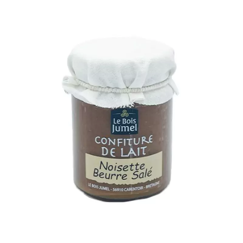Confiture de Lait Noisette Beurre Salé 120g - Le Bois Jumel - 1