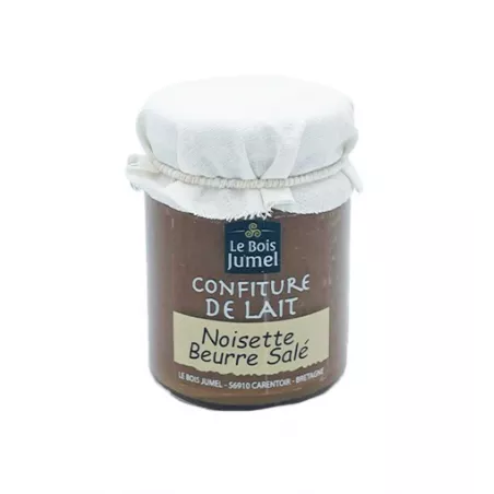 Confiture de Lait Noisette Beurre Salé 120g - Le Bois Jumel | Le Gout de nos Régions