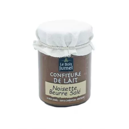Confiture de Lait Noisette Beurre Salé 120g - Le Bois Jumel
