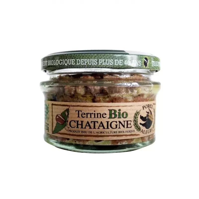 Terrine de Sanglier Bio Chataigne 125g 