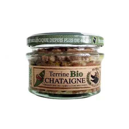 Terrine de Sanglier Bio Chataigne 125g 