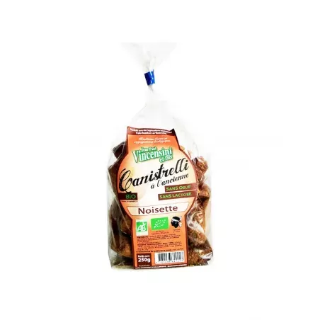 Canistrelli Bio à la Noisette - Jean Paul Vincensini et Fils