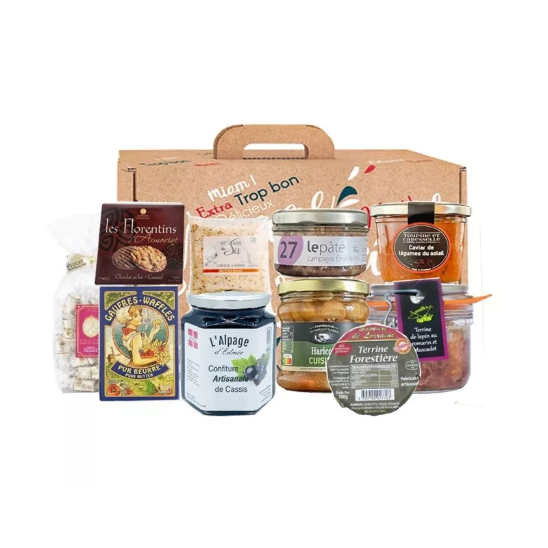 Coffret gourmand made in France 