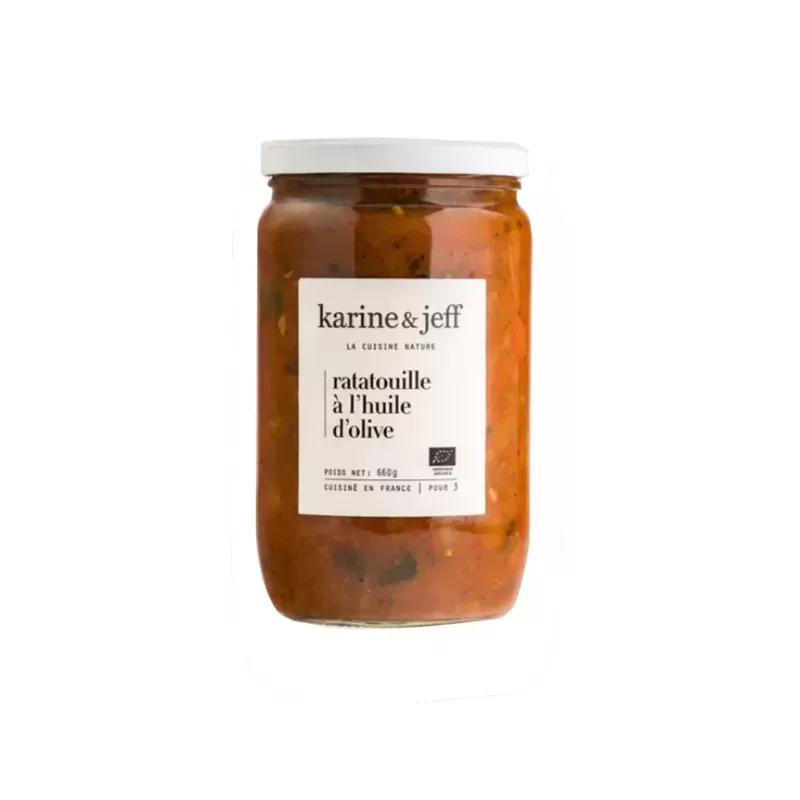 Ratatouille à  l'huile d'olive 660g 