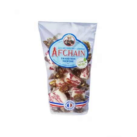 Sachet Bêtises de Cambrai à la Menthe 125g - Afchain - 1