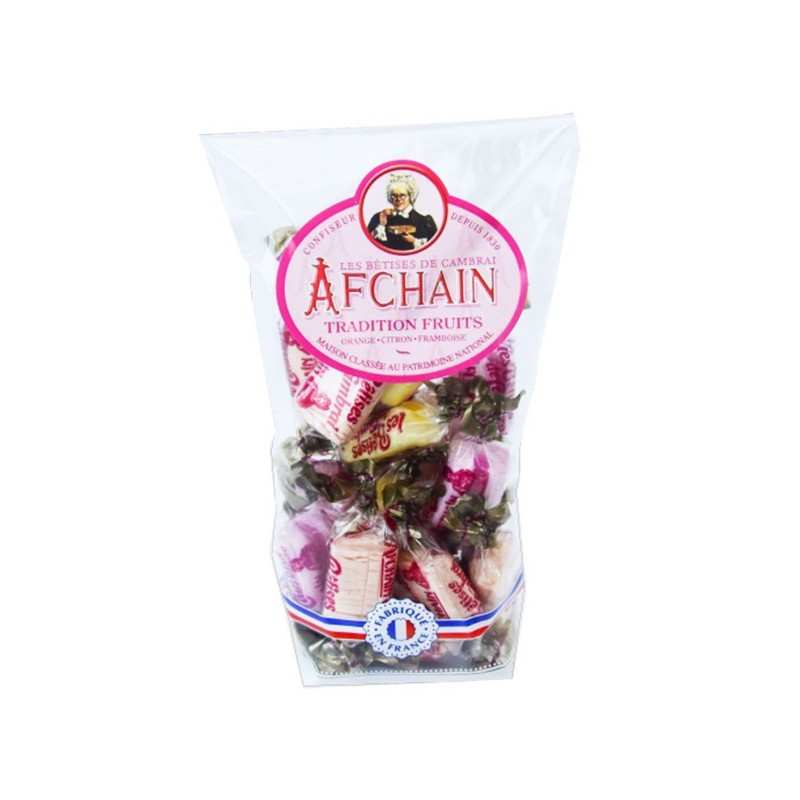 Sachet Bêtises de Cambrai aux Fruits 125g - Saveurs du Hauts-de-France