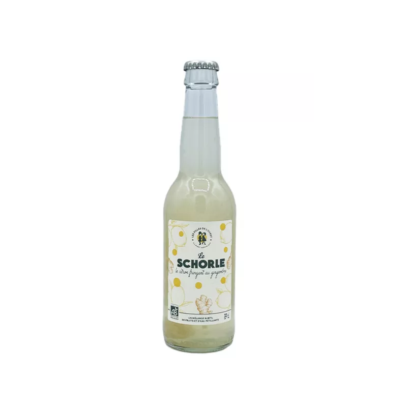 Le Schorle Citron Fringant Gingembre 33cl - 1 Le Schorle Citron Fringant Gingembre 33cl - 1