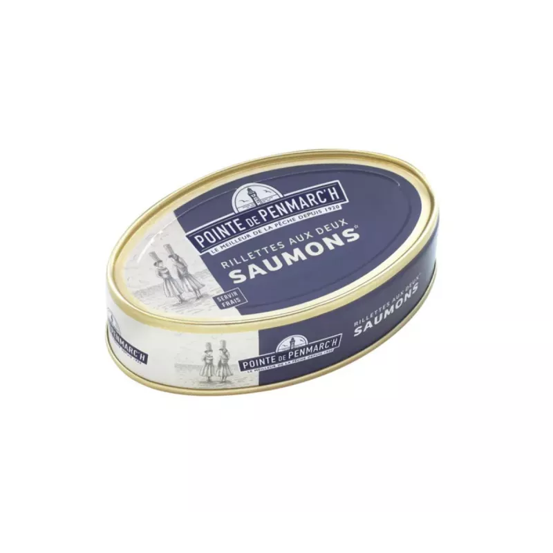 Rillettes aux deux saumons 115g - Pointe de Penmarc'h Rillettes aux deux saumons 115g - Pointe de Penmarc'h