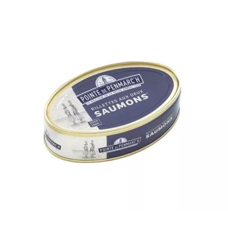 Rillettes aux deux saumons 115g - Pointe de Penmarc'h 