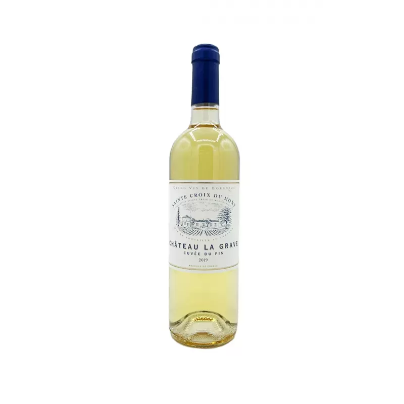 Vin Blanc Château La Grave Saint Croix du Mont 2019 