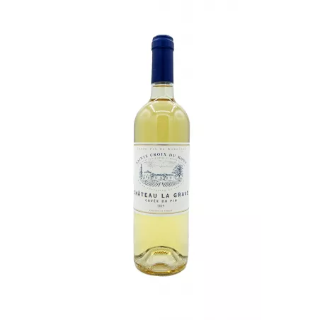 Vin Blanc Château La Grave Saint Croix du Mont 2019 - Élégance en Quantité