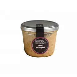 Caviar d'Aubergine 90g - Toupine et Cabesselle : Tartinade Méditerranéenne pour l'Apéritif