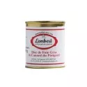 Bloc de foie gras de canard 125g - Maison Lembert