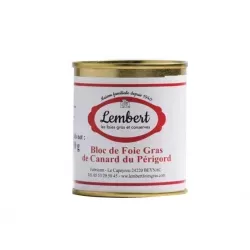 Bloc de foie gras de canard 125g - 1 Bloc de foie gras de canard 125g - 1