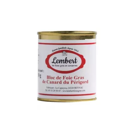 Bloc de foie gras de canard 125g - 1