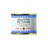 Rillettes de canard 20% foie gras de canard 70g 