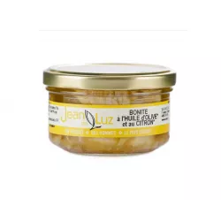 Filet de Bonite à l'Huile et Citron Bio 140g en pot