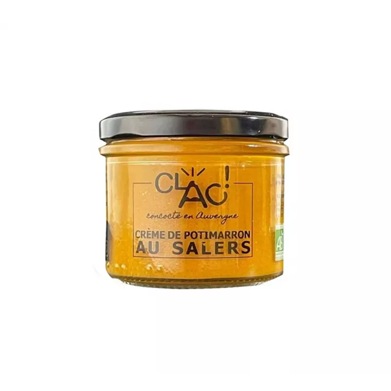 Crème de Potimarron au Salers Bio 100g Crème de Potimarron au Salers Bio 100g