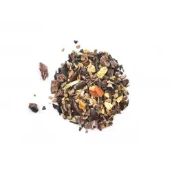 Thé noir Choc de Noël (Mini sachet 40g) - Éclat de fèves de cacao, thé noir, épices et agrumes - 2 Thé noir Choc de Noël (Mini sachet 40g) - Éclat de fèves de cacao, thé noir, épices et agrumes - 2