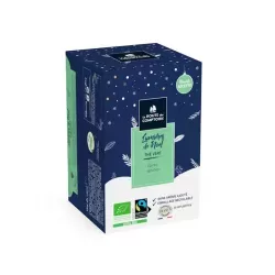 Thé vert Lumière de Noël - Epices et agrumes (Infusettes fraîcheur X 20) - 1 Thé vert Lumière de Noël - Epices et agrumes (Infusettes fraîcheur X 20) - 1