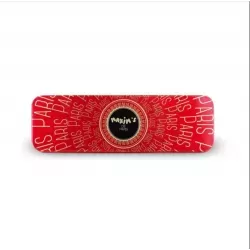 Plumier métal avec 8 carrés chocolat assortis 39g - 2 Plumier métal avec 8 carrés chocolat assortis 39g - 2
