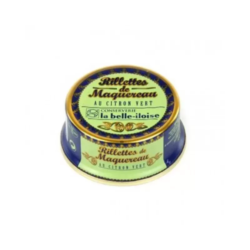 Rillettes de Maquereau citron vert 60g La Belle Iloise