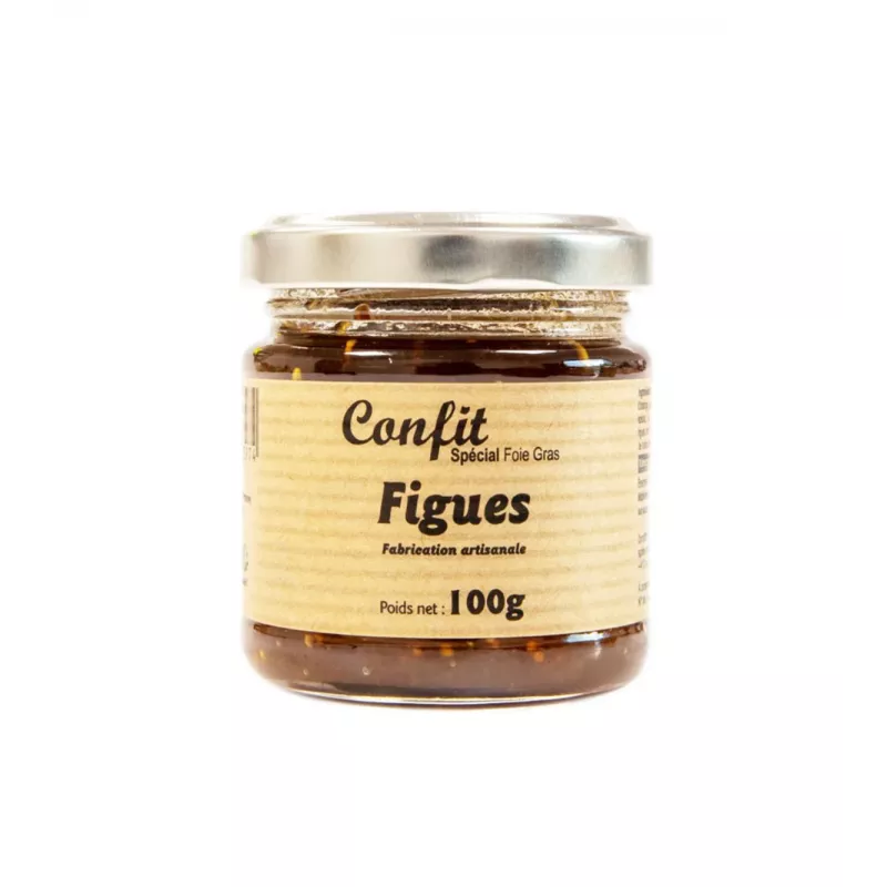 Confit de Figues Spécial Foie Gras 100g - 1
