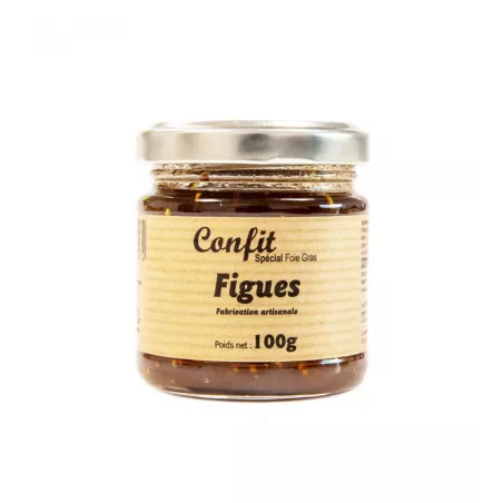 Confit de Figues Spécial Foie Gras 100g - 1