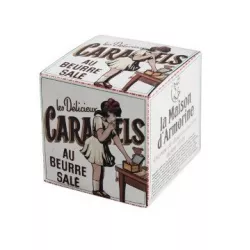 Délice sucré breton: Boite cube caramels tendres 50g