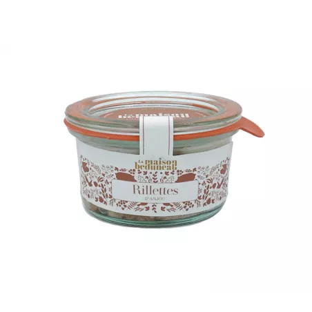 Rillettes d'Anjou 120g - Un délice artisanal pour votre panier personnalisé