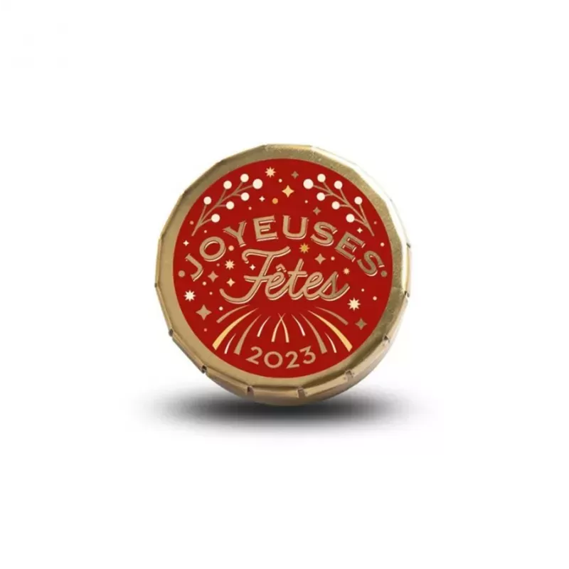 Boîte pastilles Spécial fêtes de fin d'année Arôme menthe 12g 