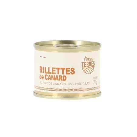 Rillettes de Canard au Foie Gras 70g