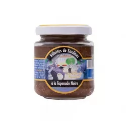 Rillettes de sardines a la tapenade noire 110g - 1 Rillettes de sardines a la tapenade noire 110g - 1