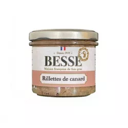 Délicieuses Rillettes de Canard 100g - Besse