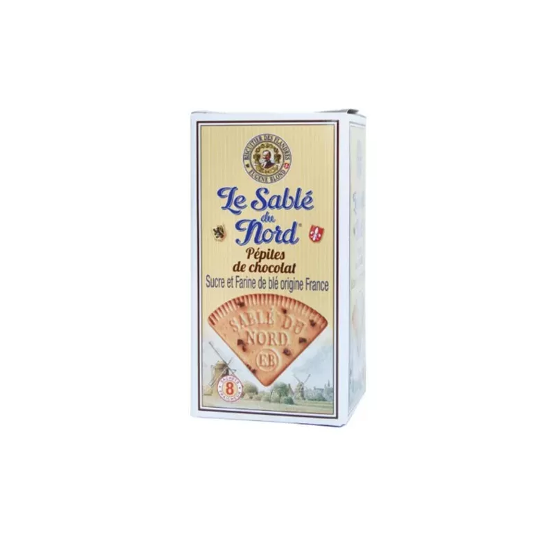 Sablé du Nord aux pépites de chocolat 165g