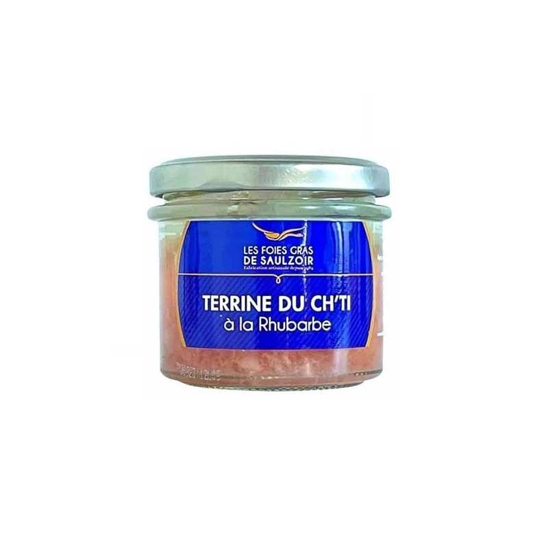 Terrine du Ch'ti à la Rhubarbe 90g 