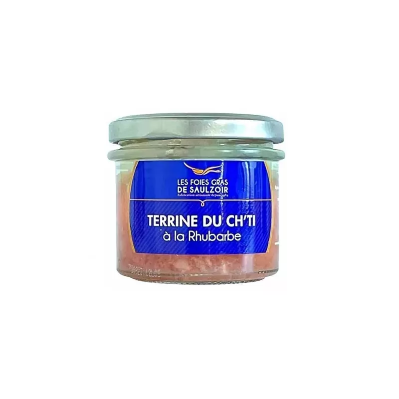 Terrine du Ch'ti à la Rhubarbe 90g