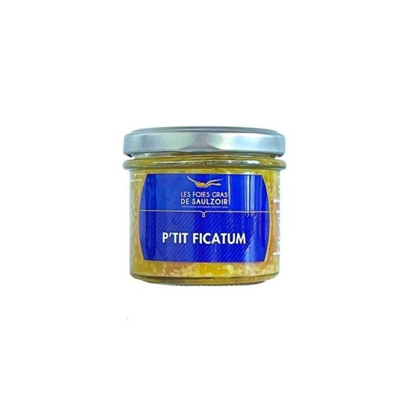 P'tit Ficatum 90g: Délice de Foie Gras artisanal