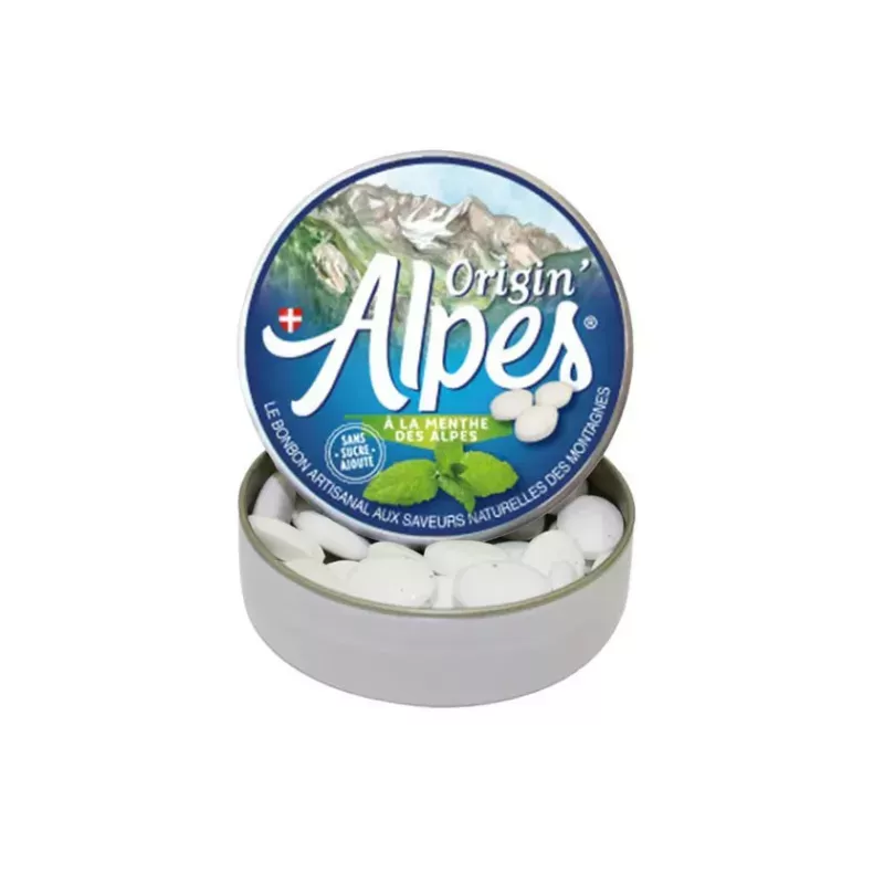 Pastille des Alpes aux 2 menthes des montagnes 35g - 2