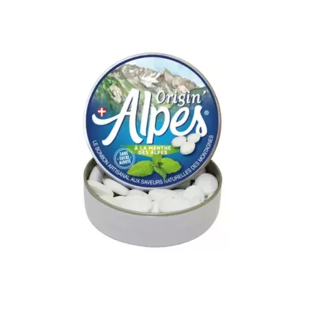 Pastille des Alpes aux 2 menthes des montagnes 35g