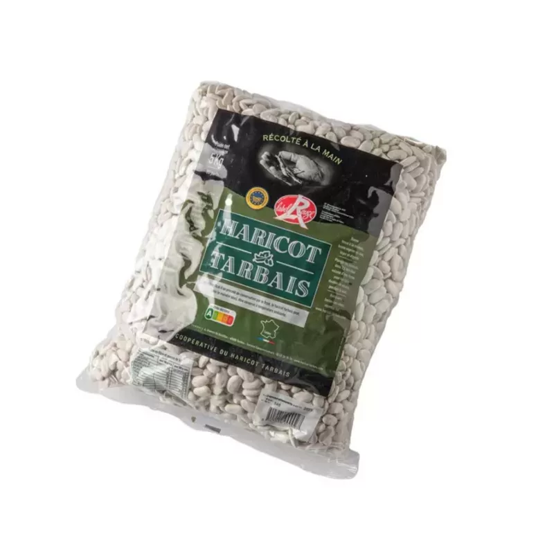 Haricots Tarbais Sec Label Rouge 1kg Coopérative du Haricot Tarbais