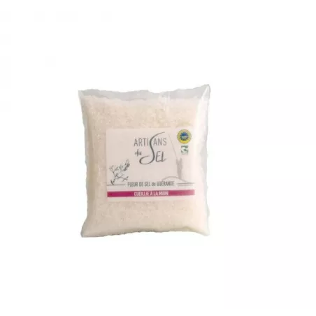 Fleur de Sel de Guérande cueillie à la main, 100g, idéale pour sublimer vos plats.
