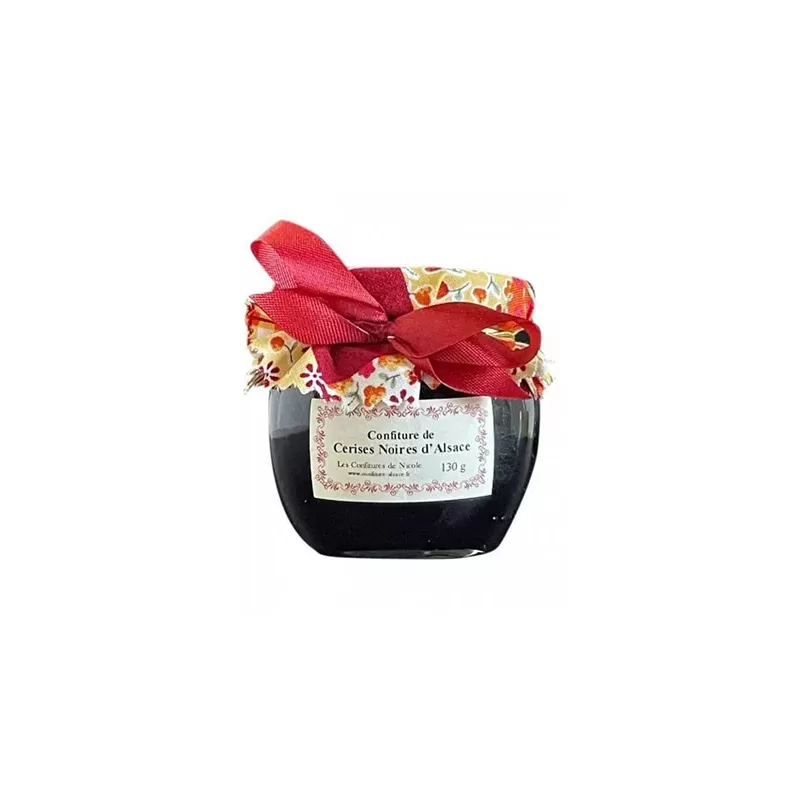 Confiture de Cerise Noire d'Alsace 125g