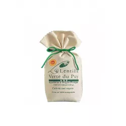 Lentille verte du Puy - Vente lentilles AOP d Auvergne - Produit naturel regional