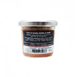Caviar de tomates séchées au basilic 90g - Toupine et Cabesselle - 2