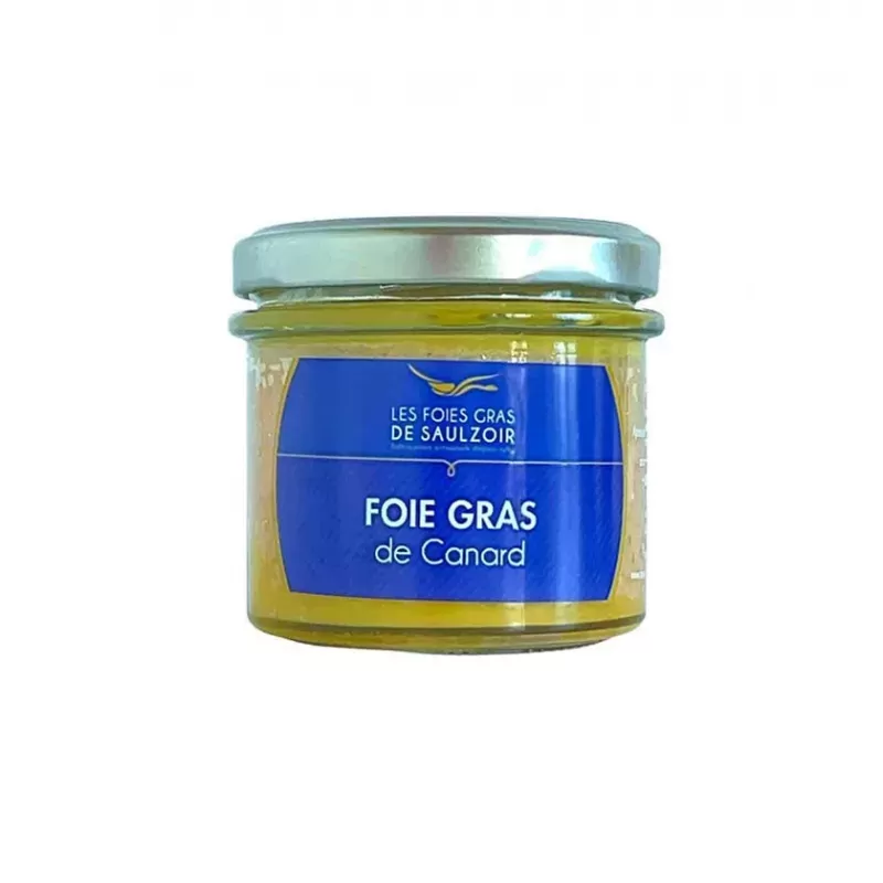 Foie Gras de Canard du Nord 90g - Texture fondante et délicate.