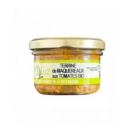 Terrine de Maquereaux aux Tomates Bio - Jean De Luz 85g - 1