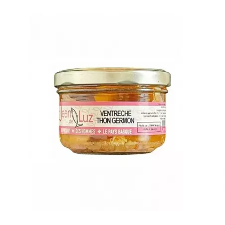 Ventrèche Thon Germon 100g de Jean de Luz - Spécialité basque