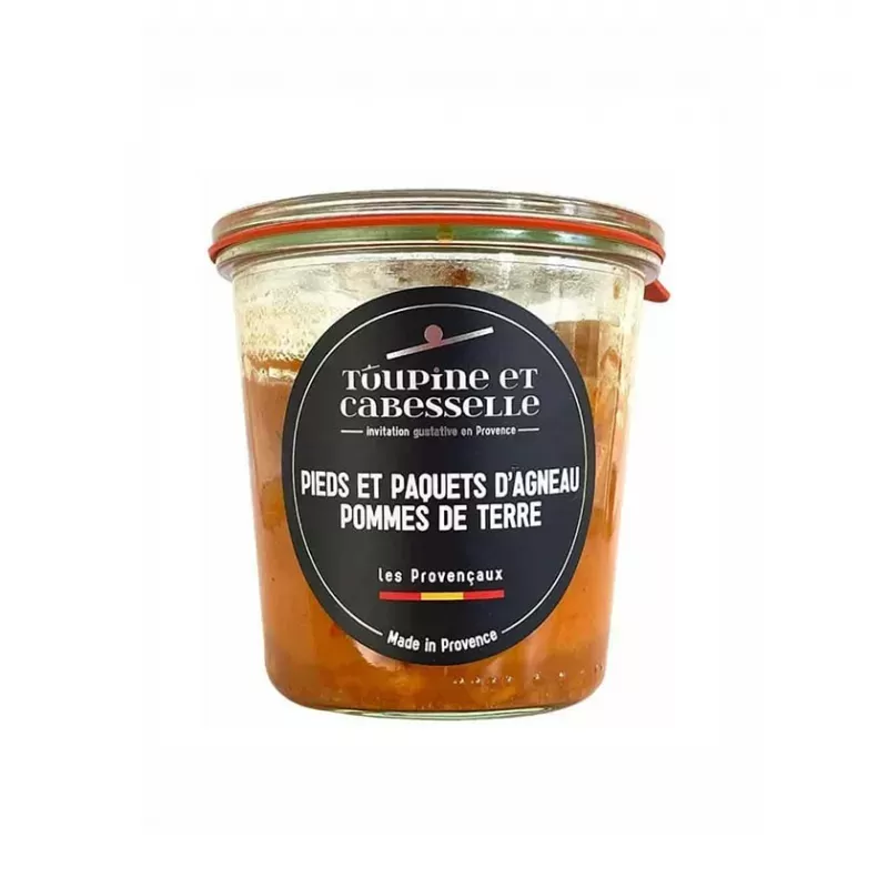 Pieds paquets d'Agneau et pommes de terre 400g 