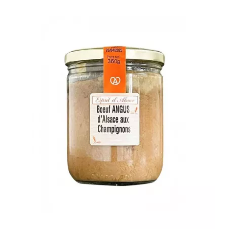 Boeuf Angus d'Alsace aux Champignons 360g 